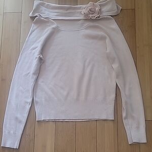 VTG 85% Silk Blend Pull Over Cowl Neck Top Valarie Steven SZ L